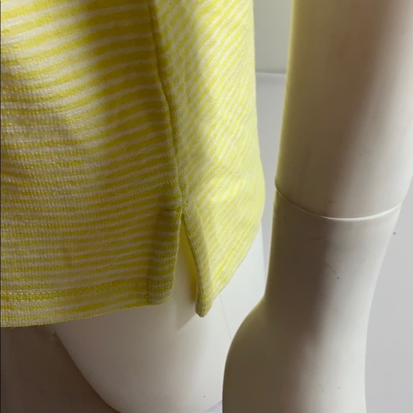 Yellow Striped Banana Republic Shirt NWT - Picture 3 of 7